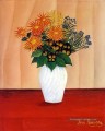 Bouquet de fleurs bouquet de fleur Henri Rousseau post impressionnisme Naive primitivisme